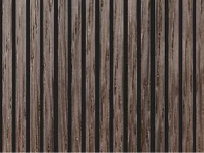 N-Dark Smoke Oak acoustic wall panel