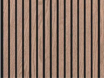 N-Red Beech acoustic wall panel