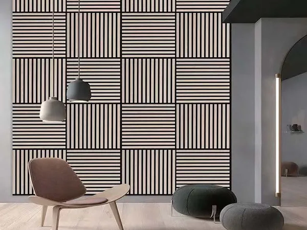 Acoustic wall panels for office environments