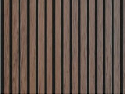 PW-Brown Walnut acoustic wall panel