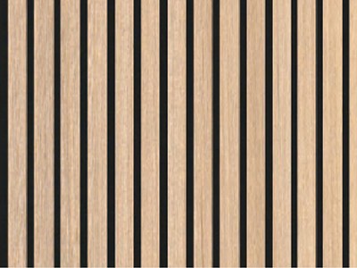 PW-Yellow Walnut acoustic wall panel