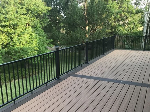 WPC used on scenic terraces