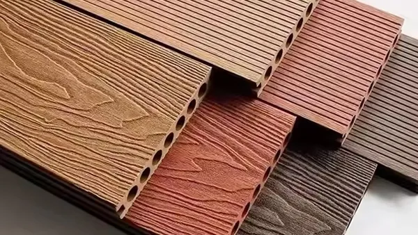 Composite flooring of different thicknesses and patterns