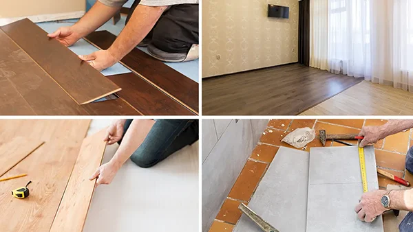 Cuatro situaciones comunes de la instalación del suelo de LVT