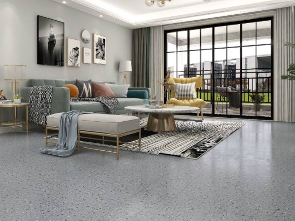 Stone look SPC flooring SS-2186