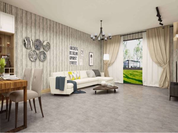 Stone look SPC flooring SS-9004