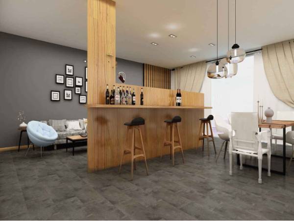 Stone look SPC flooring SS-9009-1