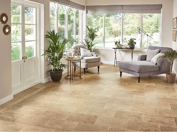 Stone look SPC flooring SS-9009-5