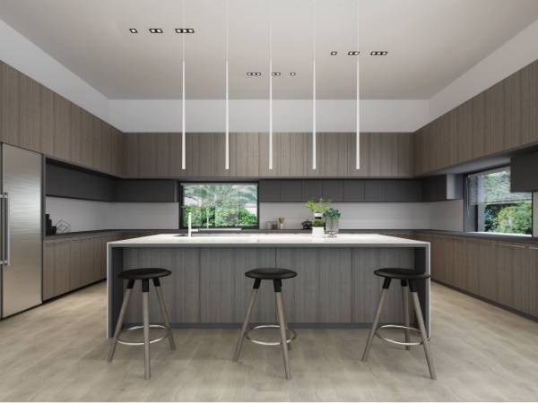 Wood look SPC flooring SW-1802