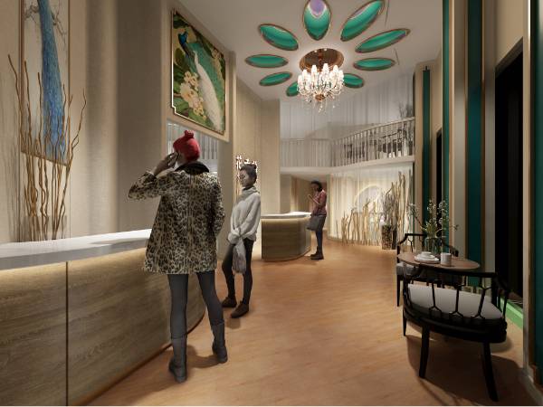 Wood look SPC flooring SW-1804