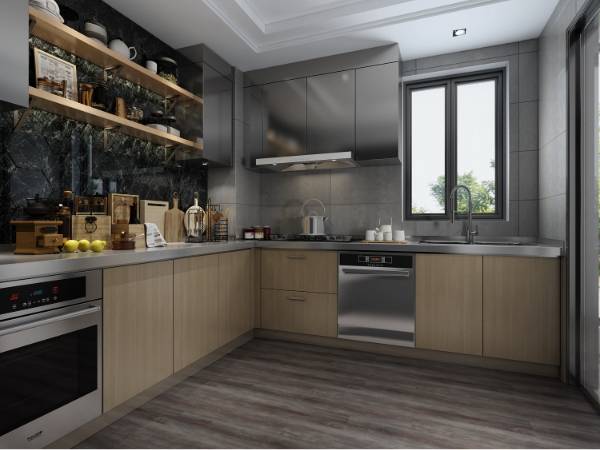 Wood look SPC flooring SW-1806