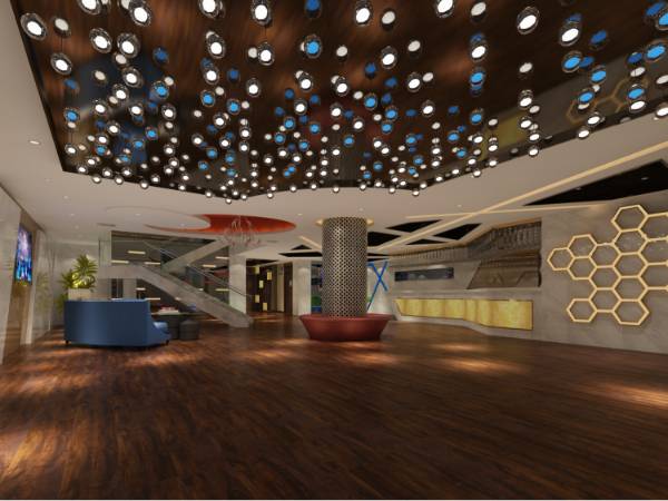 Wood look SPC flooring SW-1854