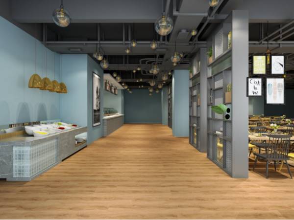 Wood look SPC flooring SW-1880