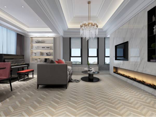 Wood look SPC flooring SW-1904