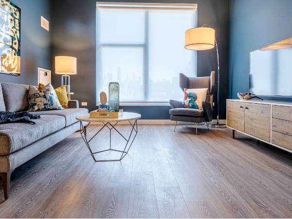 Wood look SPC flooring SW-1969