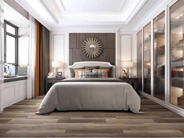 Wood look SPC flooring SW-9905