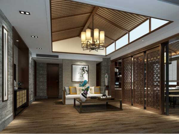 Wood look SPC flooring SW-9909