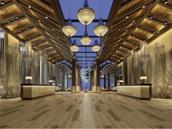 Wood look SPC flooring SW-9911