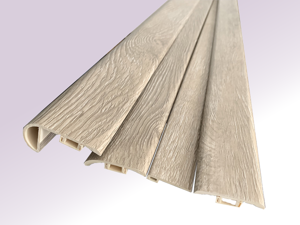 SPC flooring accessories: stair nosings