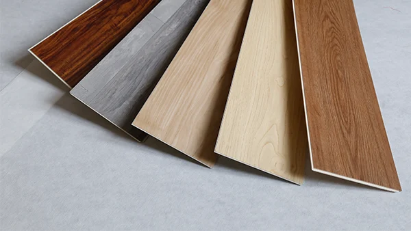 Suelos SPC en varios tonos diferentes