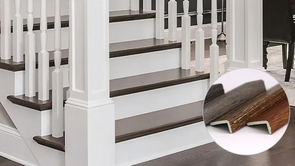 Nariz de escalera SPC de cuatro colores diferentes.