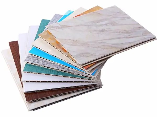 Various stone pattern SPC wall panels