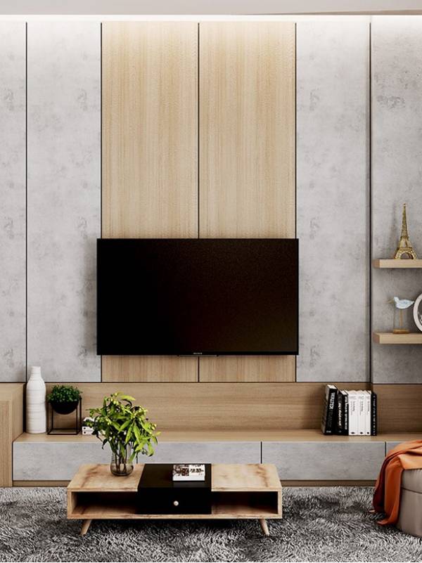 Wall panels for living room