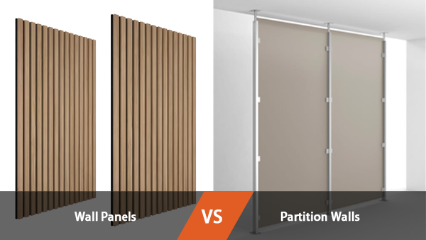 Comparación de paneles de pared y paredes de partición