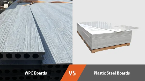Comparación entre los tableros de WPC y los tableros de acero plásticos